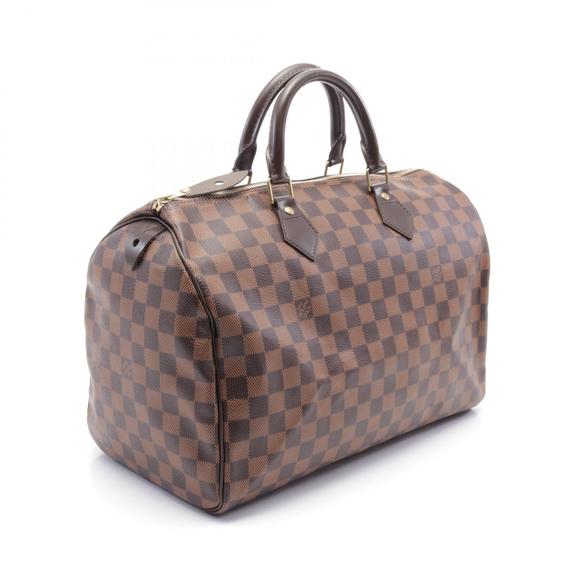 LOUIS VUITTON Speedy Handbag Damier Brown - Picture 2 of 7